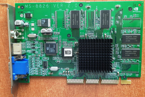 Msi scheda video agp - msi, 4x-8x