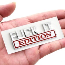 FUCK-IT EDITION Logo Car Truck