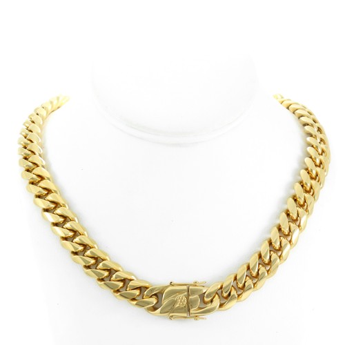 14mm uomo placcato oro 14k - uomo,