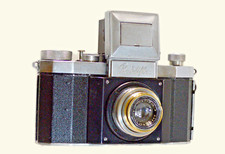 KW PRAKTIFLEX 1° serie M40+VICTAR  1:2,9/50. 1940-46. Usato Funzionante. Working