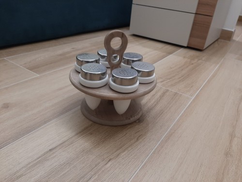 Portaspezie cucina legno - portaspezie,