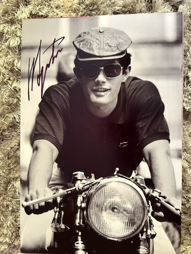 Foto giacomo agostini - foto, firmata