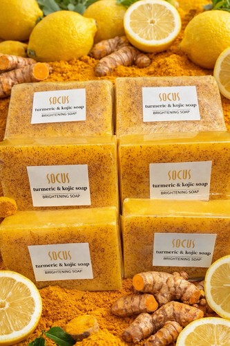 Socus curcuma kojic saponetta - kojic,