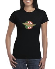 T-SHIRT DONNA VINTAGE DUCATI MECCANICA