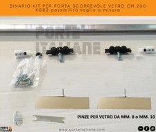 BINARIO KIT PER PORTA