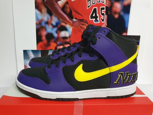 Nike dunk high premium lakers - dunk,