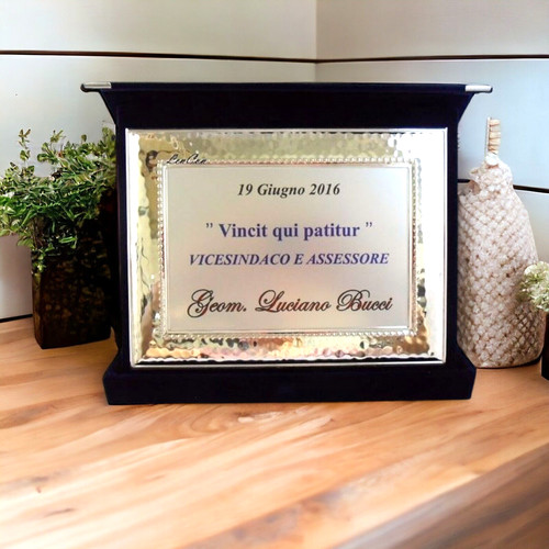 Targa ricordo premiazione - targa,