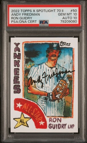 2022 topps spotlight - 70, ron