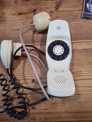 Telefono grillo bianco - telefono,