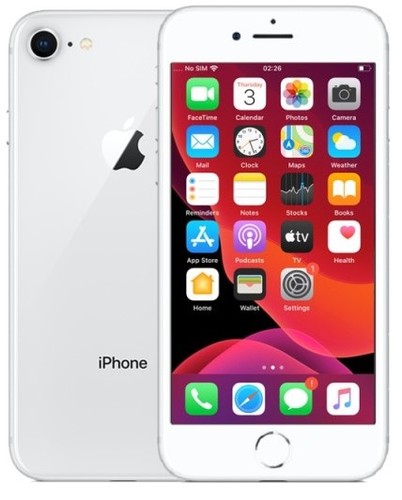 Apple iphone argento 64gb - apple, 8
