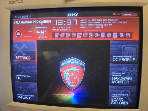 970a gaming pro carbon 8320 - fx,