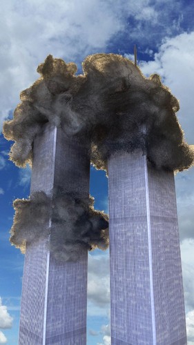 Diorama world trade center - diorama,