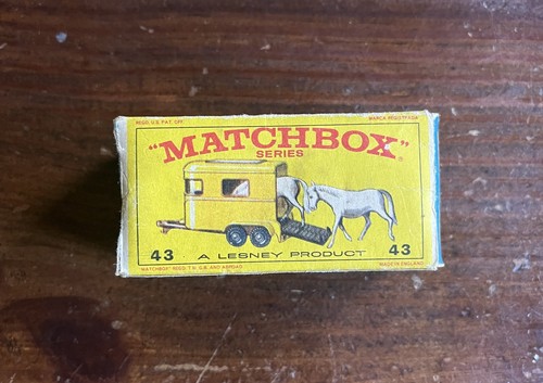 Matchbox lesney rimorchio - lesney, #43