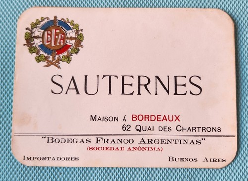 Sauternes bfa etichetta - bfa,