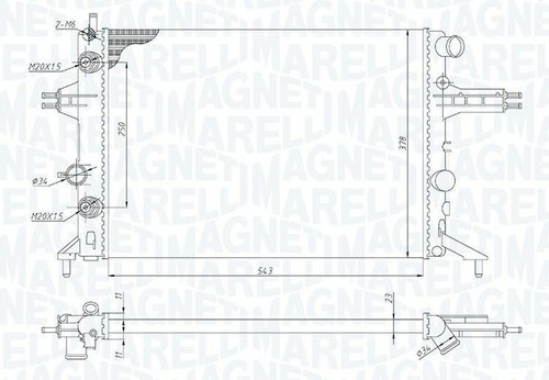 Radiatore raffreddamento - radiatore,