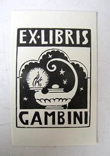 EX LIBRIS  GAMBINI 