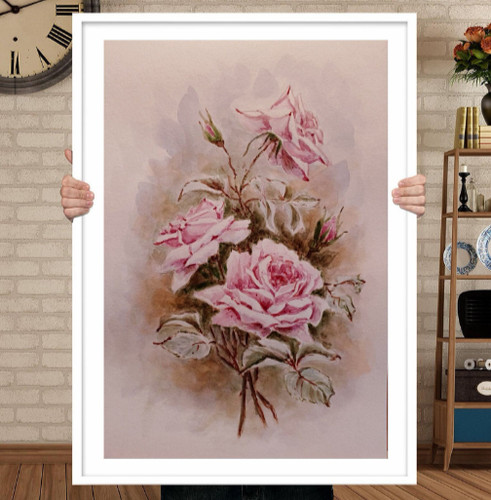 Fiori vintage rose - fiori,