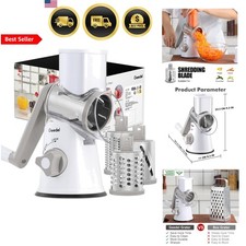 Grattugia Formaggio Affettatrice Rotante Tagliapasta Verdure Tritatutto Utensile Cucina