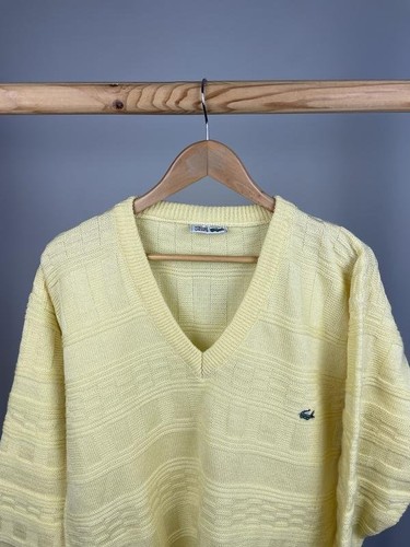 Maglione uomo lacoste giallo - maglione,