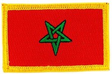 Patch Toppa Ricamata Bandiera
