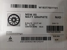 Vendo quattro cerchi In lega msv by oz racing + anelli di centraggio e borchie