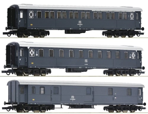 Roco treno rapido 2 - fs, 1/2
