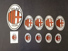 Lot of 10 AC Milan Football