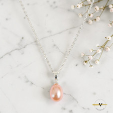 COLLANA DONNA VERA PERLA ROSA