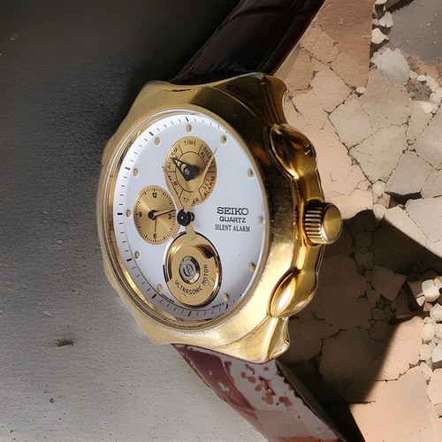 Seiko raro silent alarm - seiko,