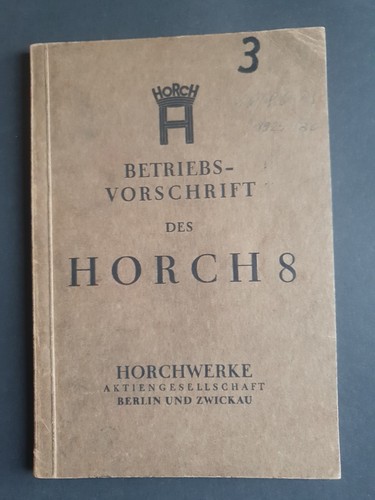 Horch auto union regolamento - horch,