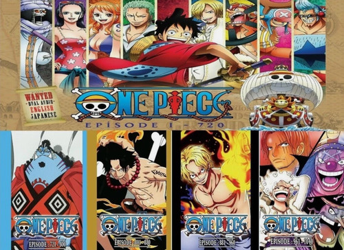 One piece anime dvd - anime, set