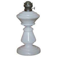 VICTORIAN OPALINE GLASS OIL