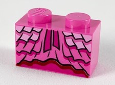 LEGO 3004pb198 Brick 1 x 2