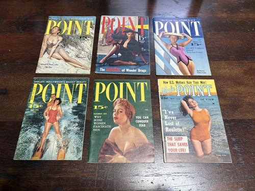 Point magazine digest lot - lot, of