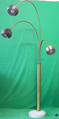 Lampada tre luci - ottone, e