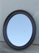 Specchio ovale Carrara e Matta