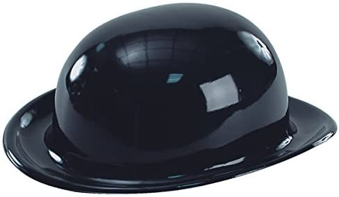 Cappello bombetta nera - cappello,