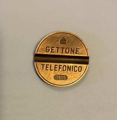 Gettone telefonico 7805 del - gettone,