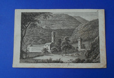 Incisione XIX Secolo Abbazia