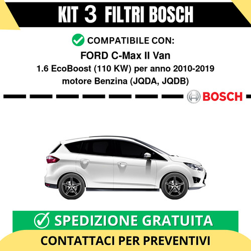 Kit bosch filtri tagliando - kit,