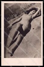 Cartolina francese Risque donna nuda originale RPPC ZG5469