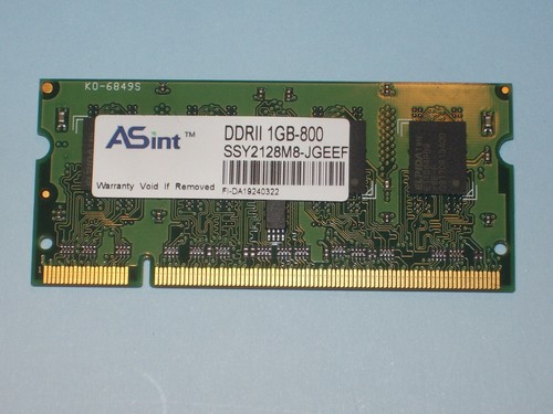 Barrette mémoire ram 1go - mémoire,