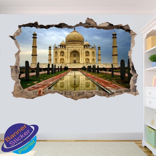 Adesivo murale taj mahal - adesivo, india
