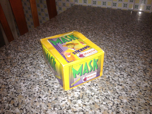 Box figurine the mask merlin - box,