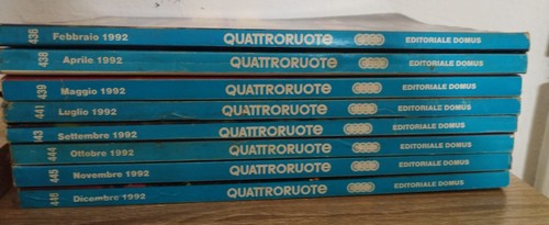 Riviste quattroruote 8 - quattroruote, :