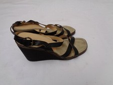 MIU MIU sandali pelle zeppa cm