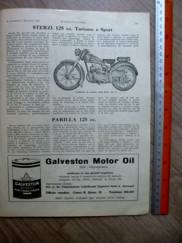Articolo clipping sterzi 125 - sterzi,