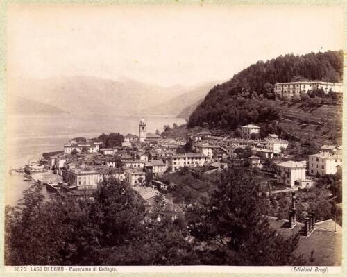 Lake como panorama bellagio - panorama,