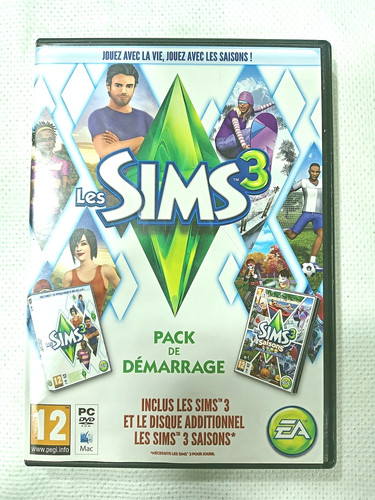Jeu mac les sims pack - pc/mac, 3