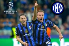 Poster Manifesto Locandina Calcio Inter Barcellona Gol Frattesi Stampa 50x70 Cm.